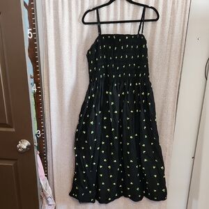 Target A New Day Lemon Smocked Dress